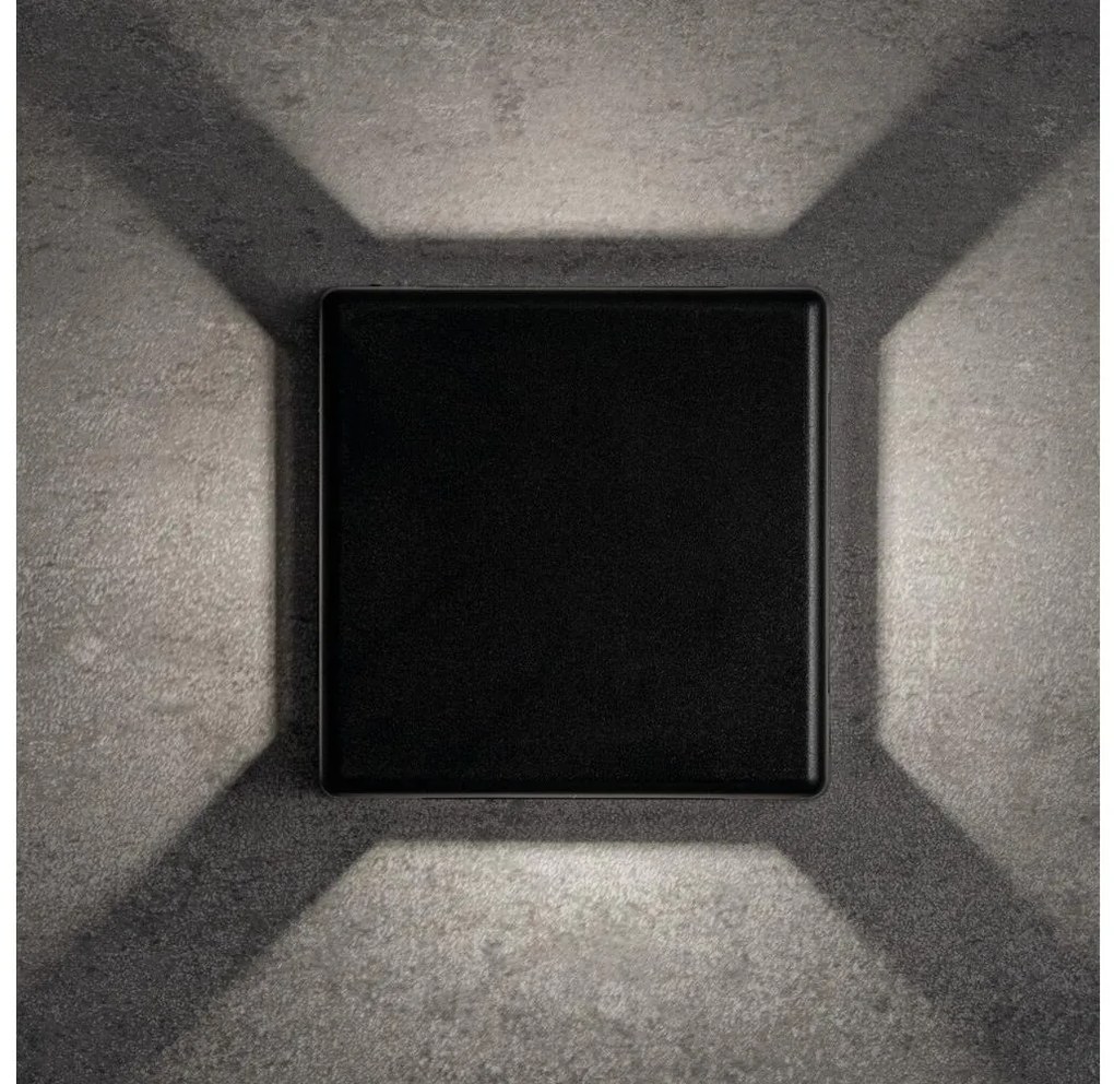 Kanlux 39182 - LED vonkajšie nástenné svietidlo REFAZI LED/6W/230V IP54 čierne