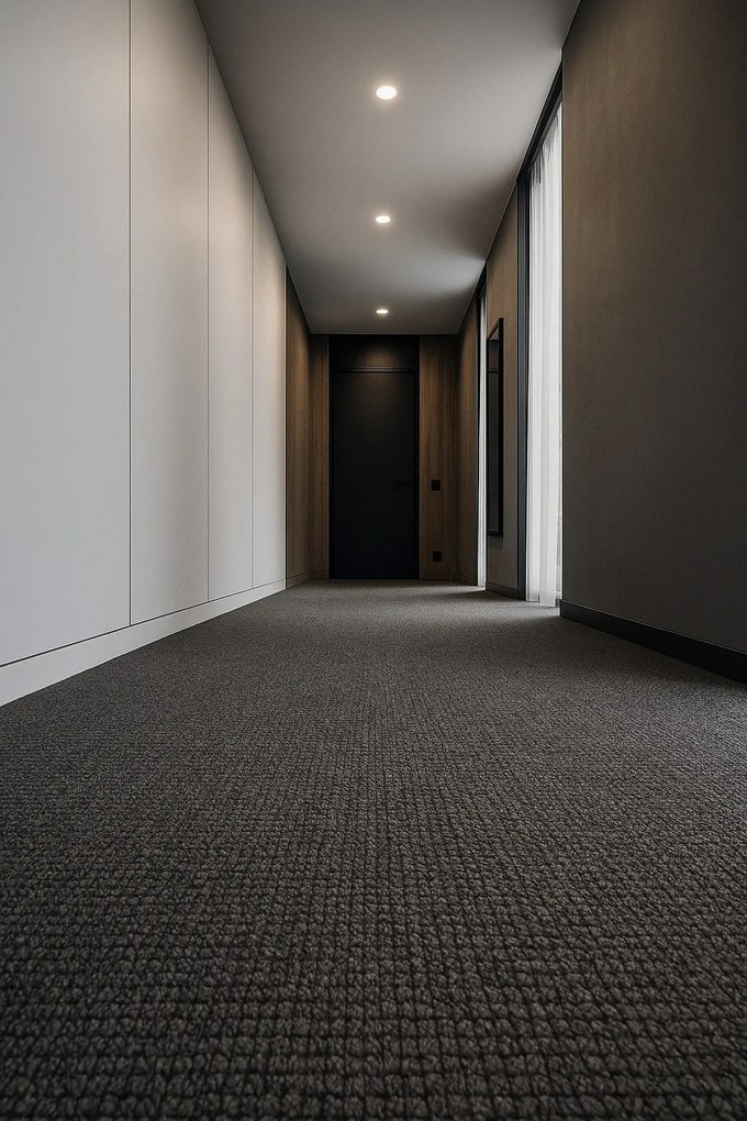 Metrážny koberec Nature antracit - neúčtujeme odrezky z role, na mieru, šíře 1,33m,1m,2m,3m,4m,5m,na mieru, neúčtujeme odrezky, šedá