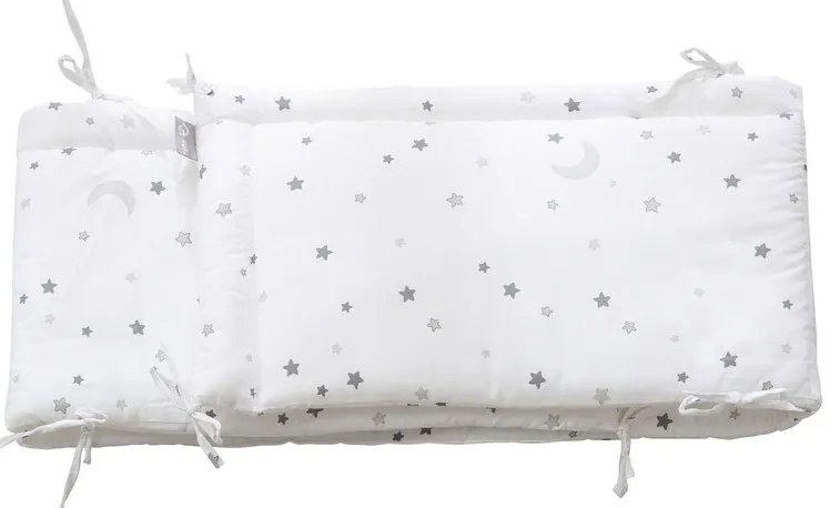 roba Detská postieľka Sternenzauber s príslušenstvom, 70 x 140 cm (hnedosivá) (100340823)