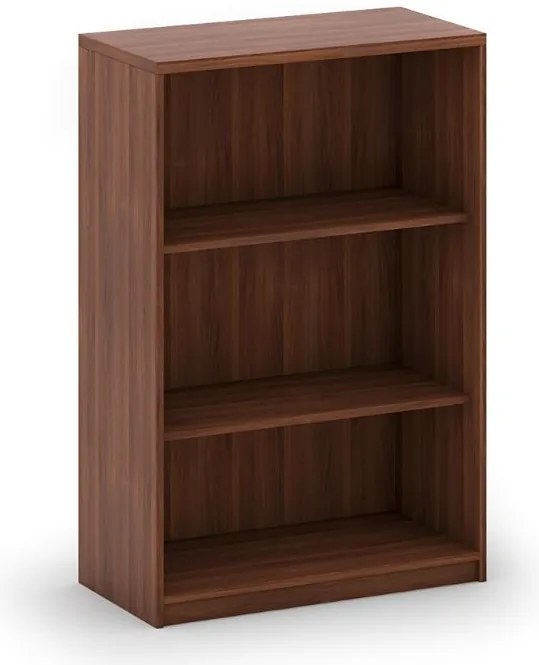Kancelársky regál MIRELLI, 800 x 400 x 1200 mm, orech