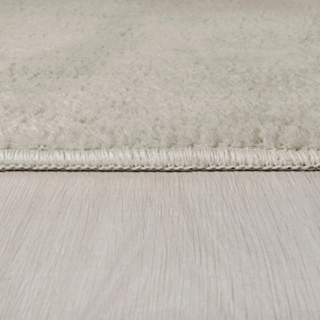 Kusový koberec Softie Mushroom, 140x200, biela, obývacia izba, Flair Rugs