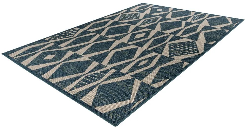 Lalee Kusový koberec Capri 302 Blue Rozmer koberca: 160 x 230 cm