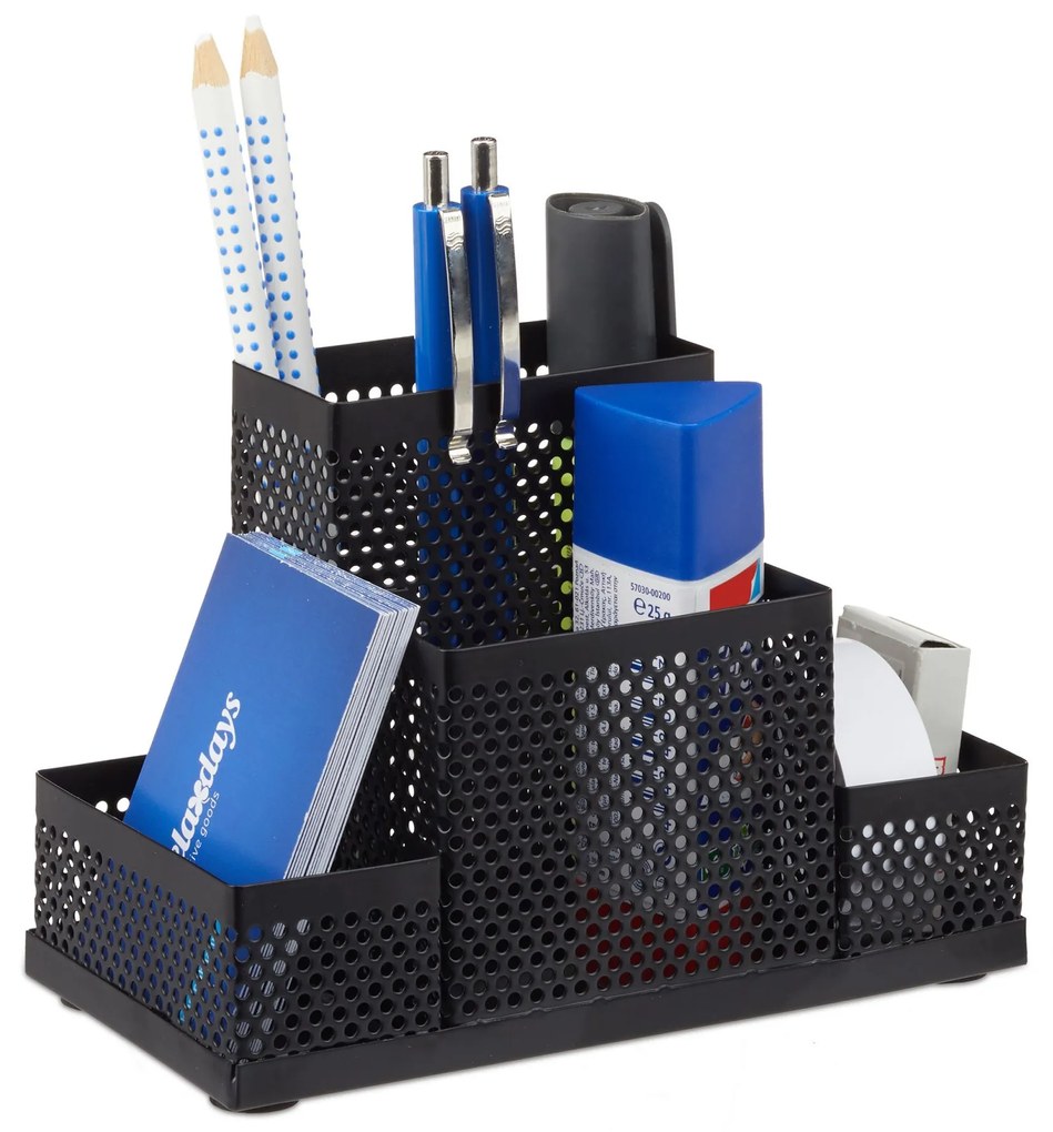 Organizér na stôl RD2488, čierna