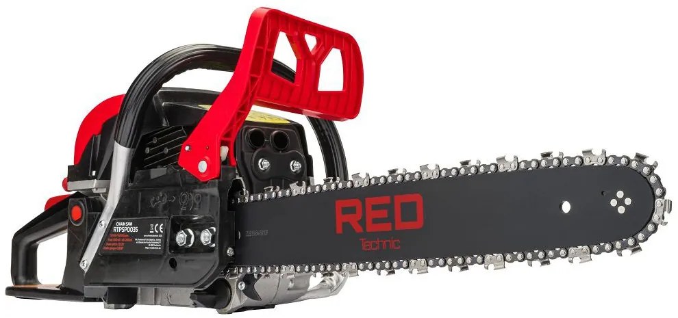 Benzínová reťazová píla RTPSP0035, 5,7 HP | RED TECHNIC