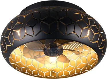 Reality Bidar ventilátor čierna r61574080 RER61574080