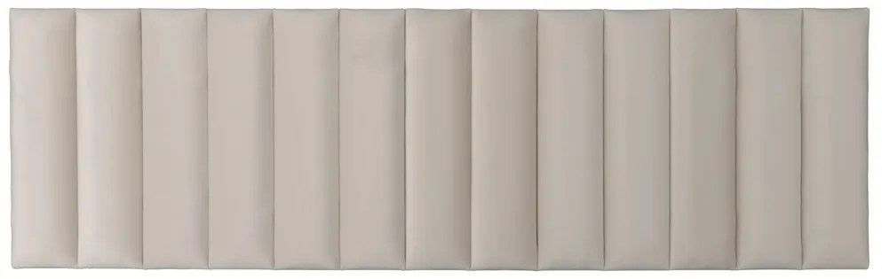 Čalúnený nástenný panel FRAME PAROS 15x60 cm Farba: Krémová