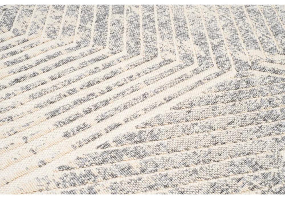 +Kusový koberec Florida šedo krémový 140x200cm
