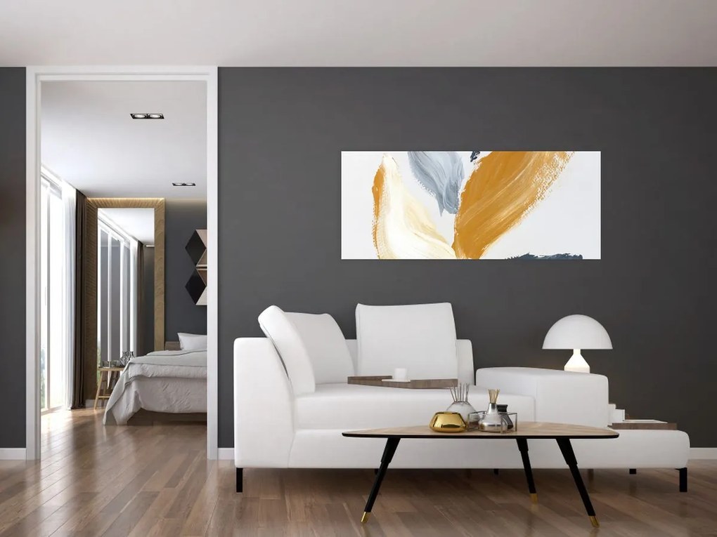 Obraz - Minimalistická maľba (120x50 cm)