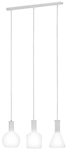 Eglo 39141 - Závesné svietidlo PASCOA 3xE27/60W