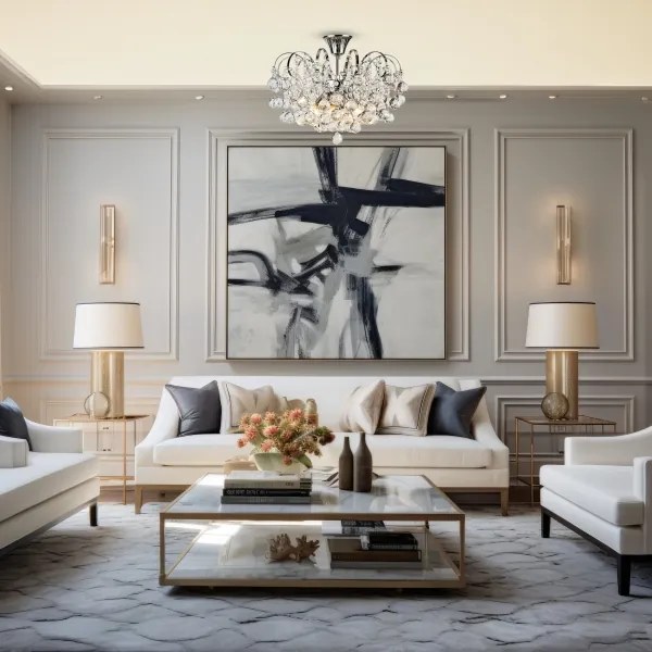 Brilagi - Prisadený luster CRYSTAL 6xE14/60W/230V lesklý chróm