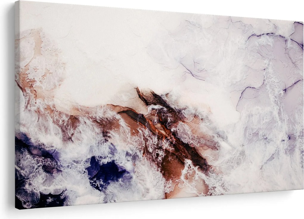 Obraz - Fialový mramor N⁰1 (90x60 cm)