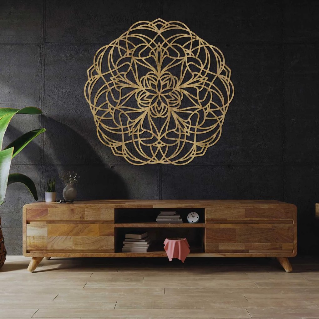 SENTOP | Elegantná drevená mandala – Štýlová nástenná dekorácia | SENTOP PR0250
