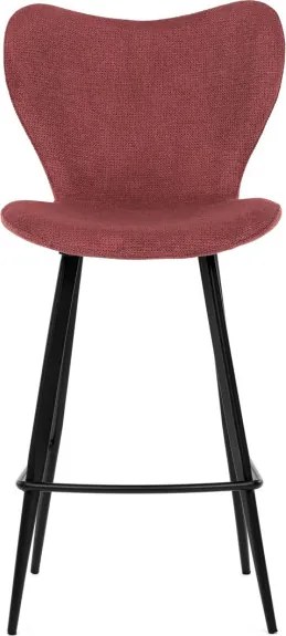 Barová stolička červená AUB-1068 RED2