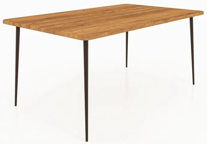 Jedálenský stôl z dubového dreva 200x90 cm Kula - The Beds