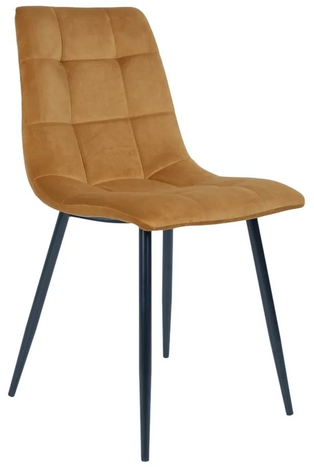 Žlté čalúnené jedálenské stoličky v súprave 2 ks Middelfart – House Nordic