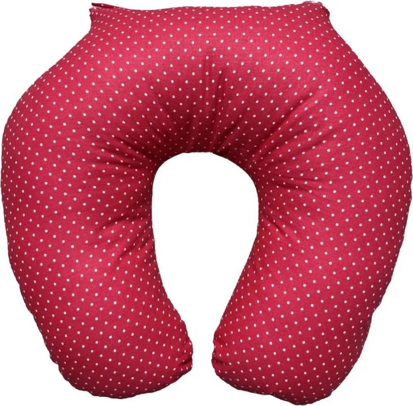 Polášek Cestovný vankúš - Sivá / srdcia