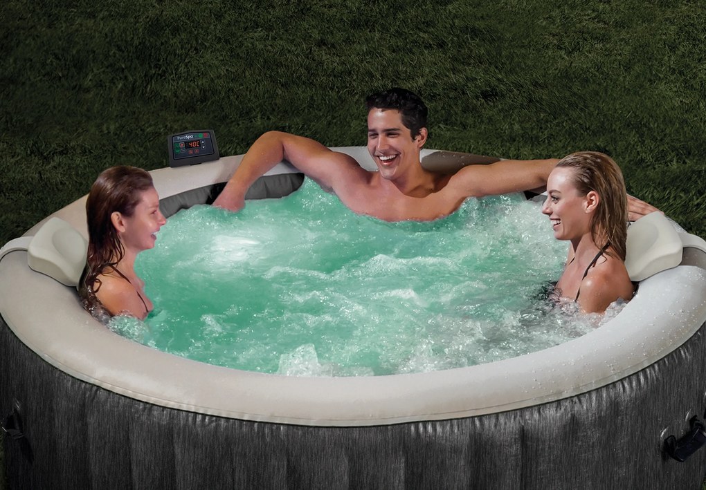 Marimex | Vírivý bazén Pure Spa - Bubble Greywood Deluxe AP 6 - VYSTAVENÉ | 114002551