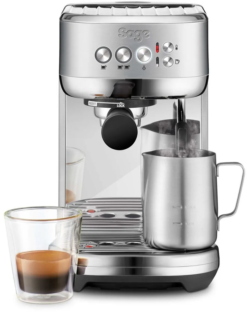 Sage SES500BSS espresso, strieborná
