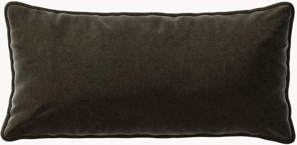Zamatový vankúš na pohovku Vetsak, 30 x 60 cm
