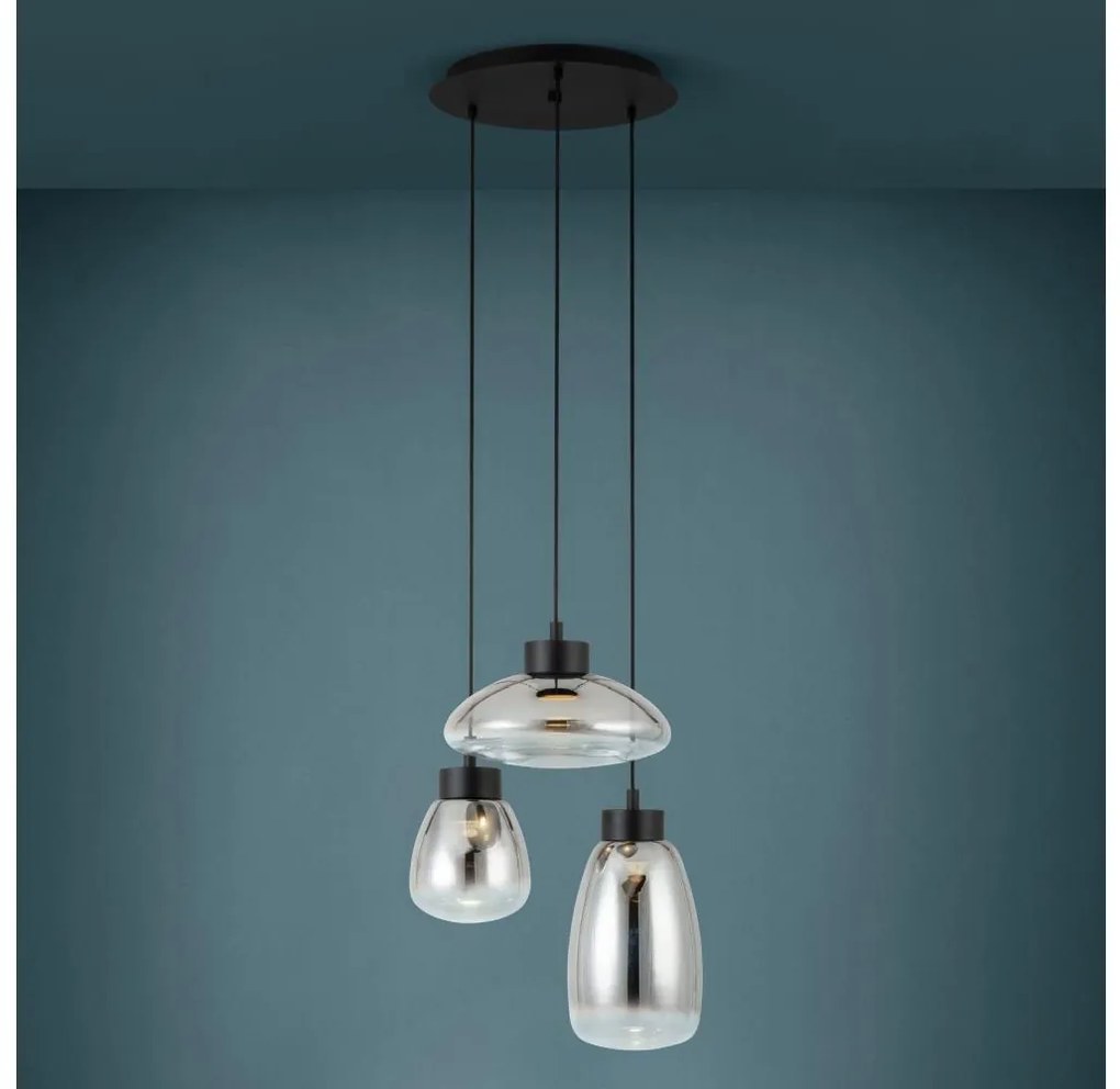 Eglo 390299 - LED Stmievateľný luster na lanku SARNARRA 3xLED/5,4W/230V 2700K