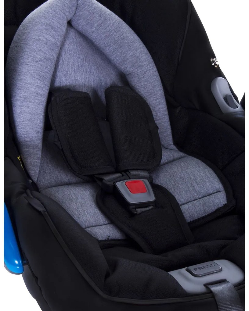 ROAN autosedačka KITE silver/black