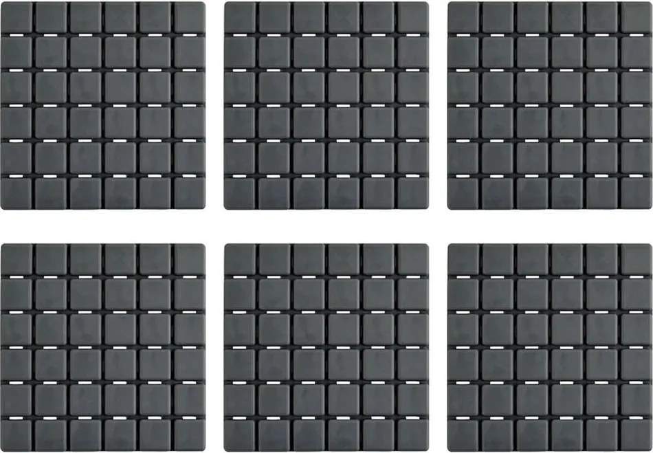 Protišmykové podložky v súprave 5 ks do vane 13x13 cm Quadro – MSV