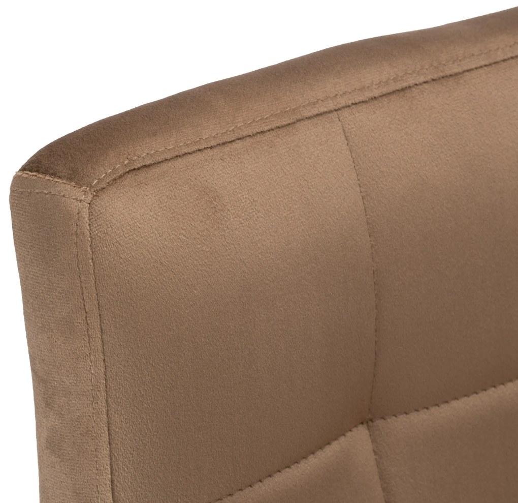 Barová židle ARAKO BLACK hnědá