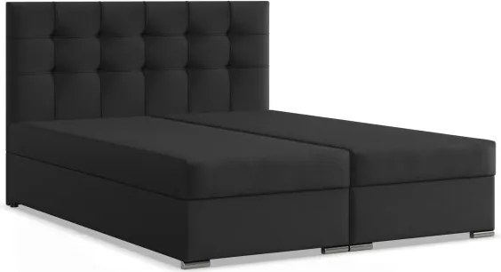 Manželská posteľ ELDA 140×200 cm čierna