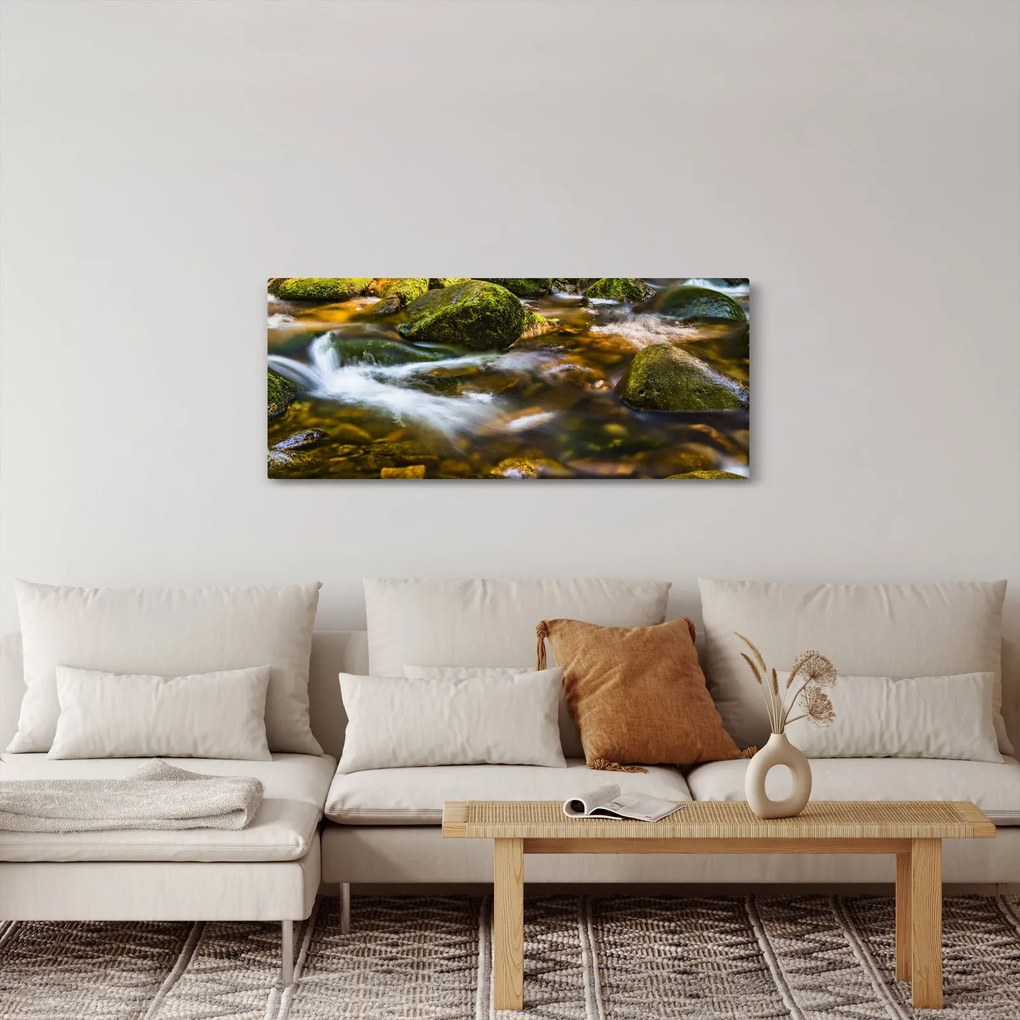 Obraz potôčiku (120x50 cm)