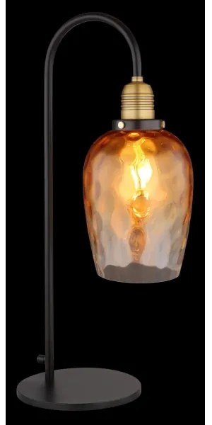 Globo 15786T - Stolná lampa SALVY 1xE27/60W/230V oranžová