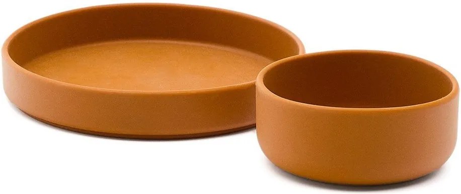 Silikónová detská jedálenská súprava 2 ks Lili – Kave Home