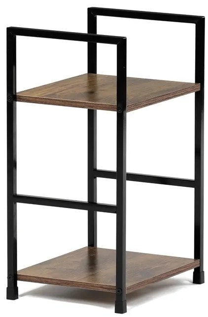 BONTEC Regál, mdf, hnedá, GD-212 OAK Farba: Hnedá