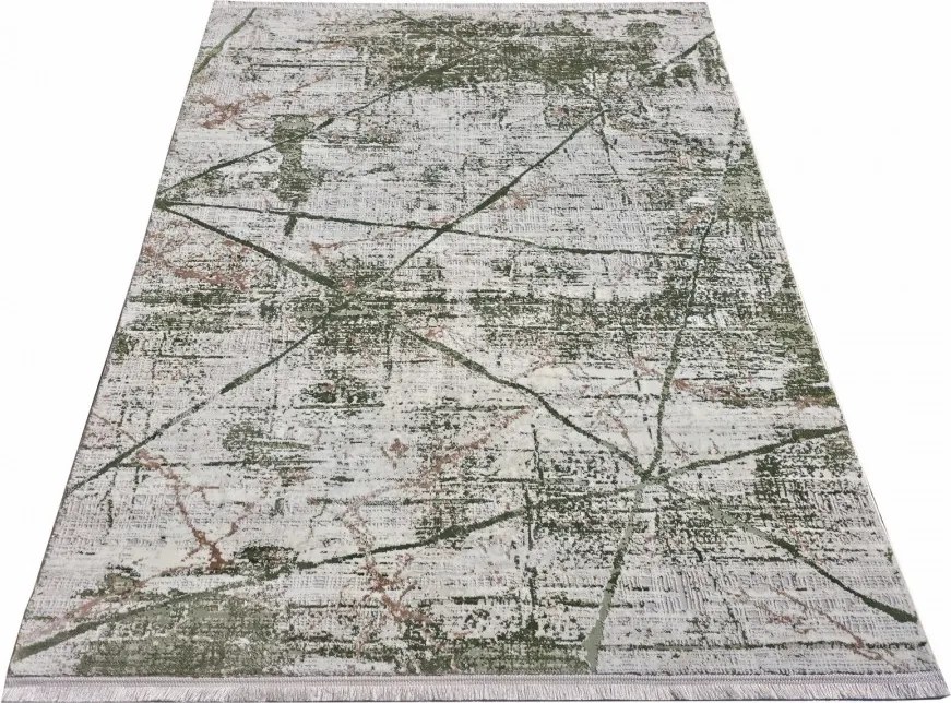DC Koberec Exclusive 339 krémová zelená Rozmer: 180×260 cm