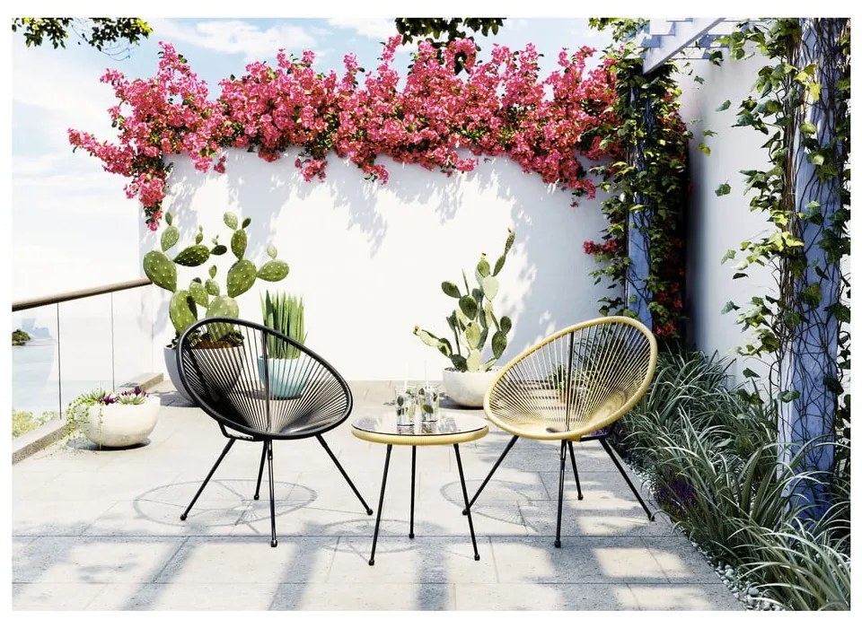 Svetlohnedé kreslo Kare Design Acapulco
