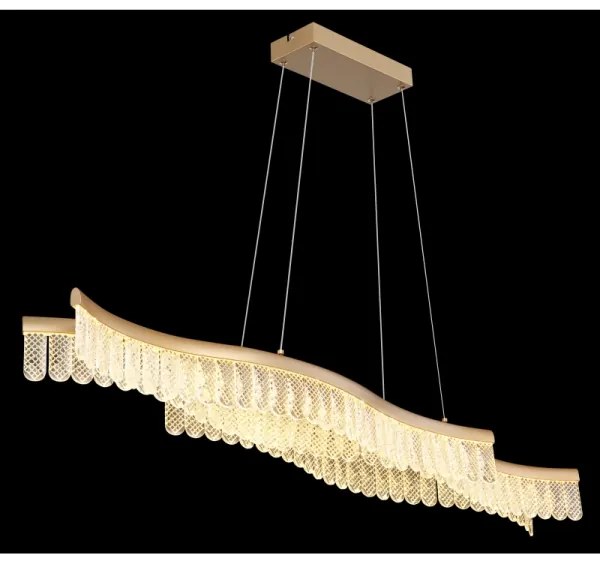 Globo 67348HG - LED Luster na lanku JULIET LED/35W/230V 3200K zlatá