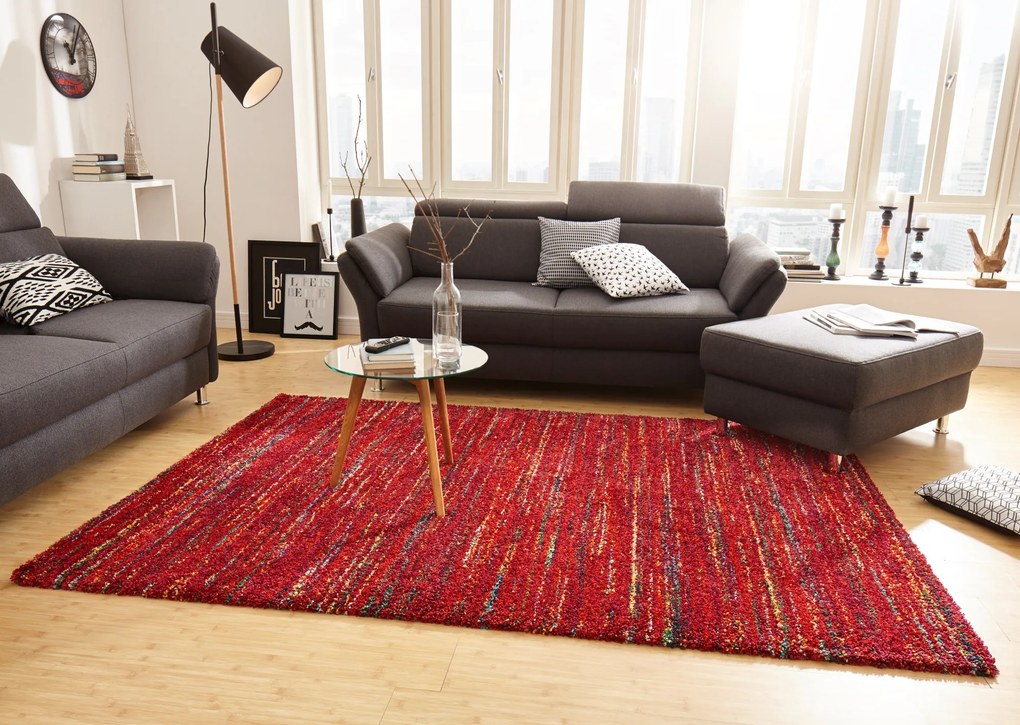 Mint Rugs - Hanse Home koberce Kusový koberec Nomadic 102688 Red - 120x170 cm