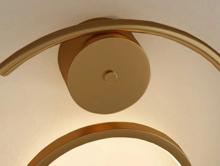 Toolight Toolight, LED nástenné svietidlo APP1143-W, medená, OSW-14100
