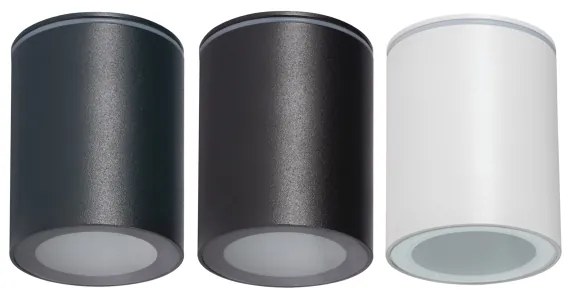 Kanlux 33361 - Vonkajšie bodové svietidlo AQILO 1xGU10/7W/230V IP65 čierne