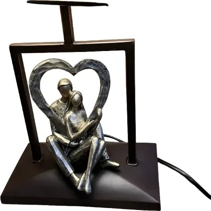 Lampa Tiffany štýl svietidlo DECOLAMP LOVERS 45*Ø28*16