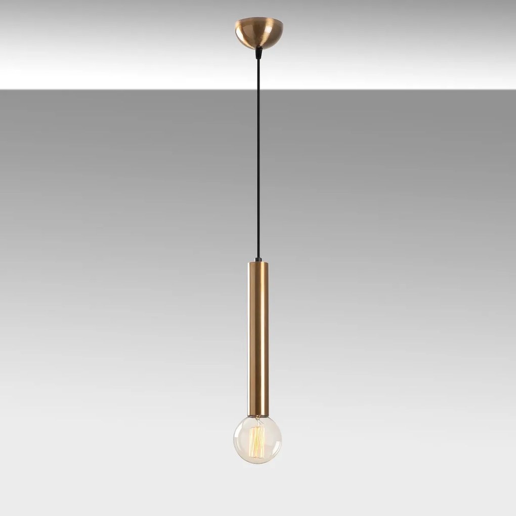 Závěsný lustr Tempo II zlatý