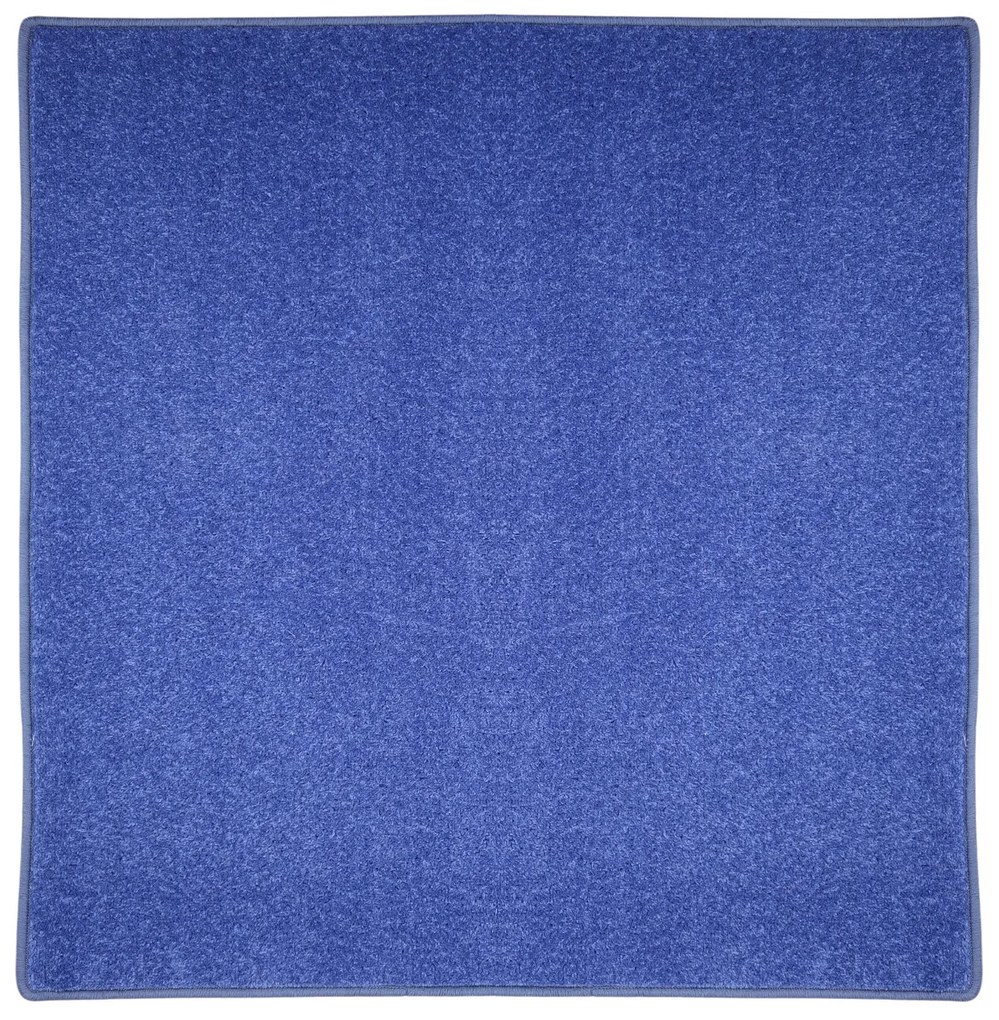 Vopi koberce Kusový koberec Eton modrý 82 štvorec - 180x180 cm