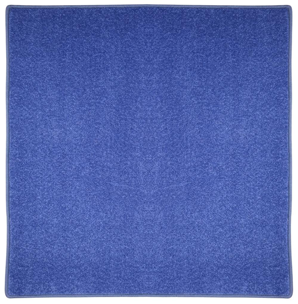Vopi koberce Kusový koberec Eton modrý 82 štvorec - 200x200 cm