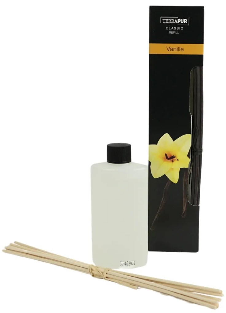Tyčinkový aróma difuzér TERRAPUR VANILLA 90 ml