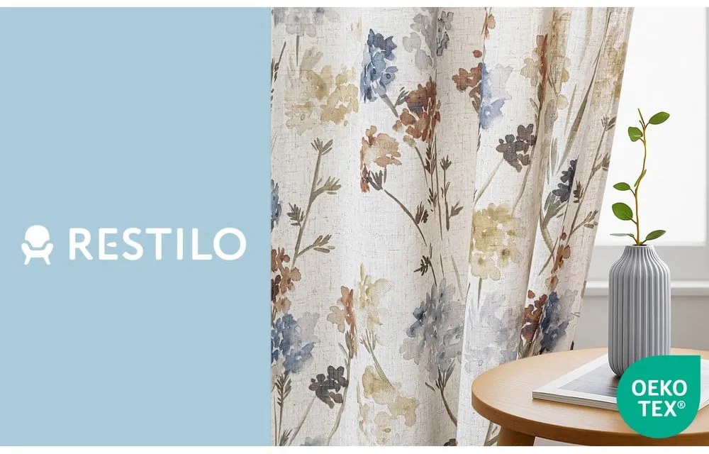 Krémovobiely záves 135x250 cm Flosi – Restilo