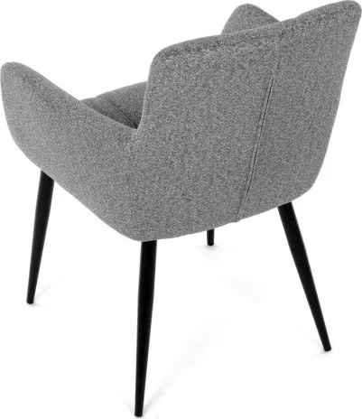 Jedálenská stolička sivá DCH-P3146 SIL2