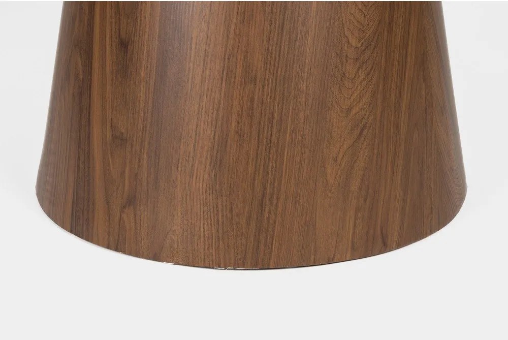Okrúhly jedálenský stôl s doskou z kameňa ø 115 cm Almira – White Label