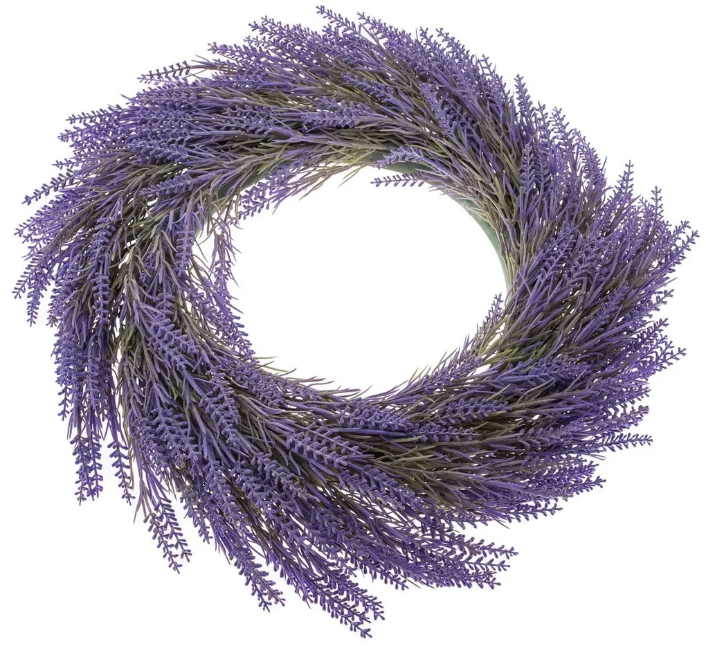 Umelý veniec Levandule, pr. 65 cm