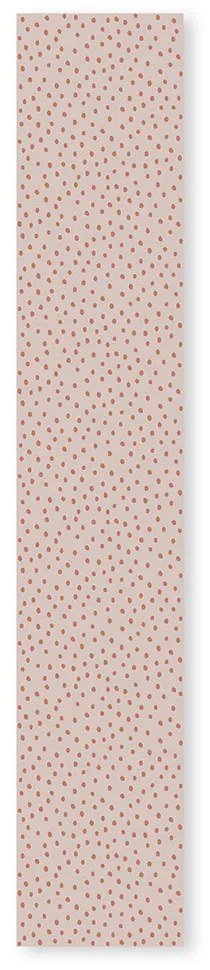 DEKORNIK Simple Irregular Dots Powder Pink Brick - Tapeta
