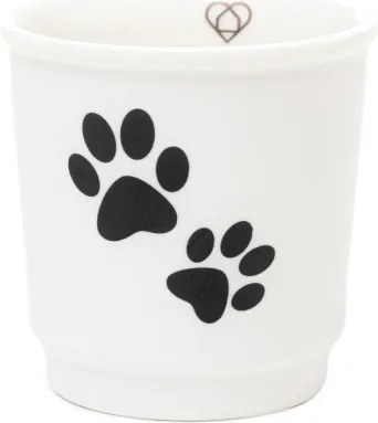 Sada dvoch šálok bez uška CORTO so psími labkami 848594 80 ml