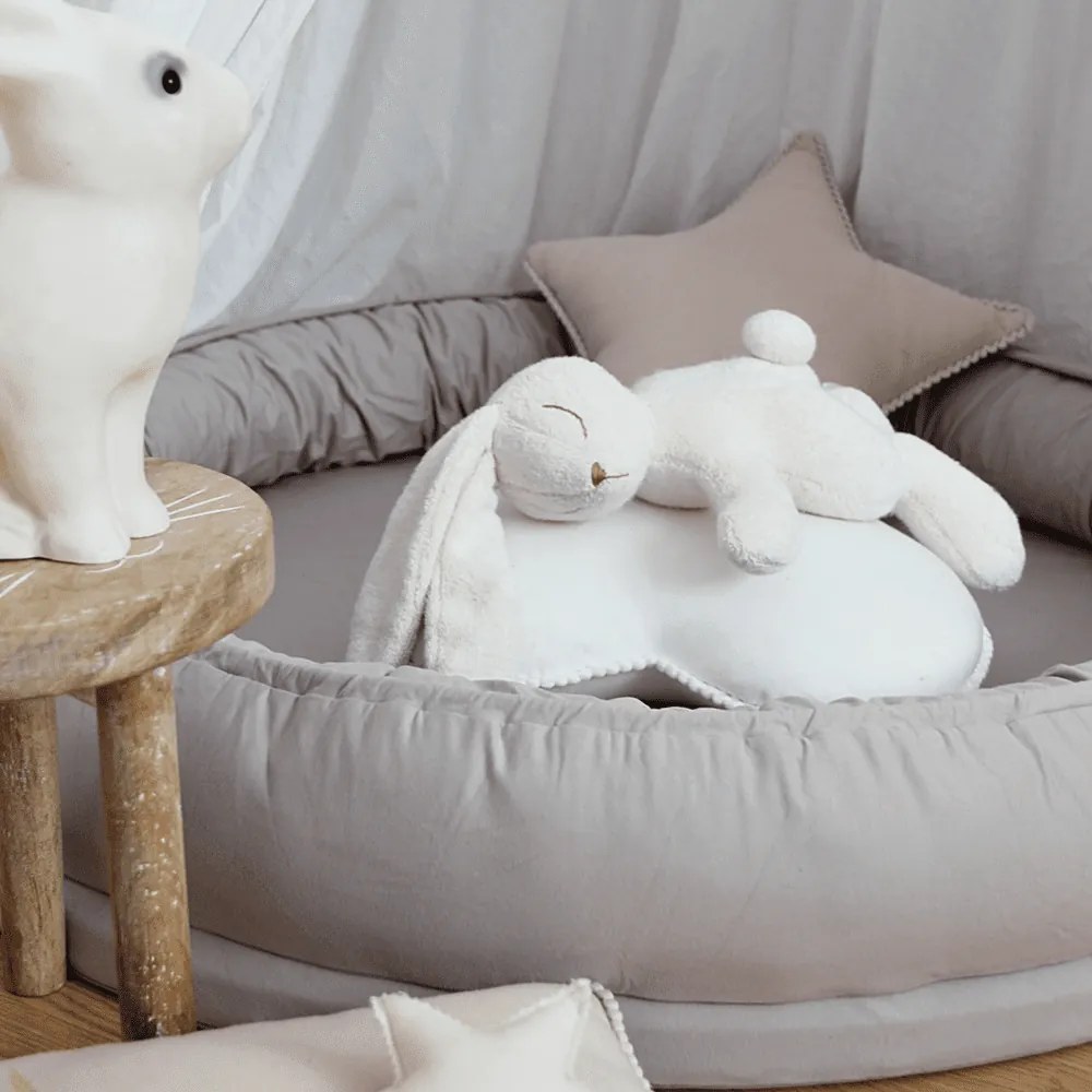 Hniezdo pre deti tmavo béžová